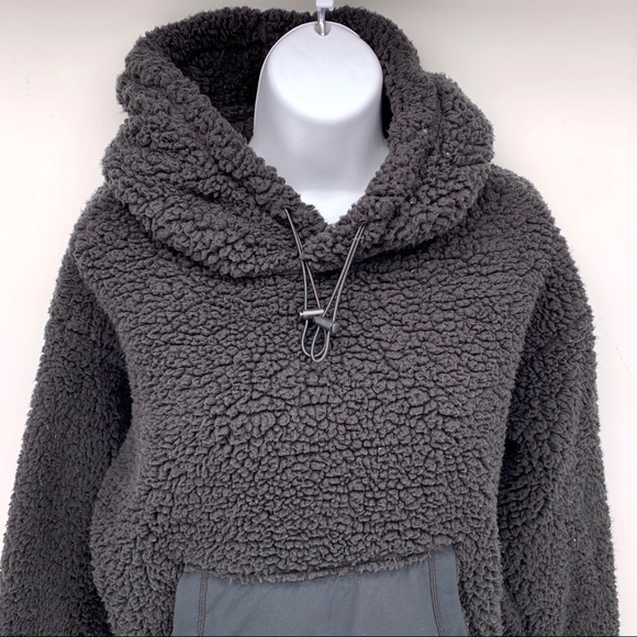 Zella Black Fleece Pullover Hoodie Size XS - Picture 2 of 6